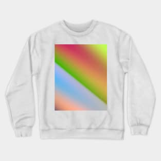 Red blue green abstract texture art Crewneck Sweatshirt